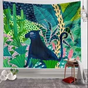 Black Panther Jungle Tapestry 30" by 24"